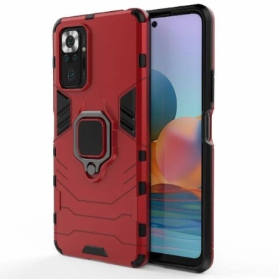 Купить чохол-накладка armor magnet для xiaomi redmi note 10/note 10s/poco m5s - red онлайн