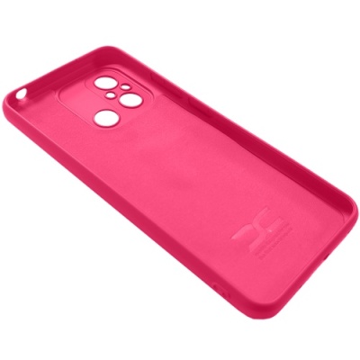 Купить силіконовий чохол soft silicone case для xiaomi redmi 12c (малиновий) онлайн