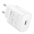 мережевий зарядний пристрій borofone ba82a power 1type-c/25w/pd (білий) 