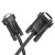 кабель hoco us11 vga male to vga male hd 1m (чорний) 