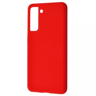 Купить чохол soft silicone case full для samsung g996 galaxy s21 plus (червоний) онлайн