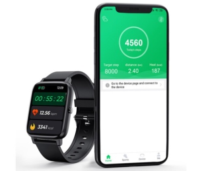 смарт-годинник xo h80s (чорний) 