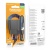 мережевий зарядний пристрій borofone bas14a erudite 1usb/18w/qc3.0 + 1type-c/20w/pd + (type-c - lightning) (чорний) 