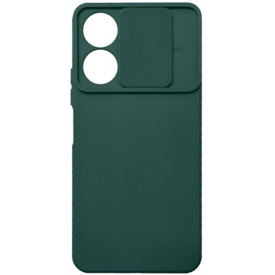 Купить силіконовий чохол soft tpu armor camshield для xiaomi redmi 13c/poco c65 - dark green онлайн