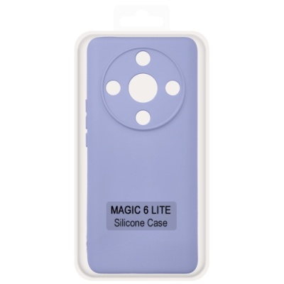 Купить чохол soft silicone case full для honor magic 6 lite (lilac) онлайн