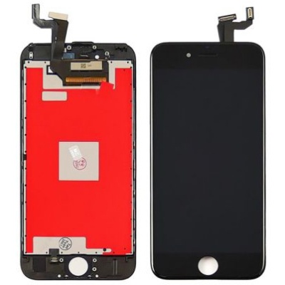 дисплей для apple iphone 6s з сенсором та рамкою black (on-cell)