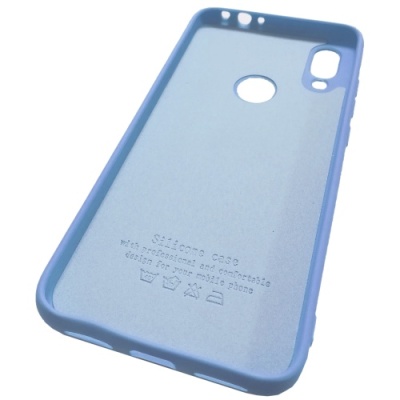 Купить силіконовий чохол soft silicone casevsmagnet ring для xiaomi redmi 7 - light purple онлайн