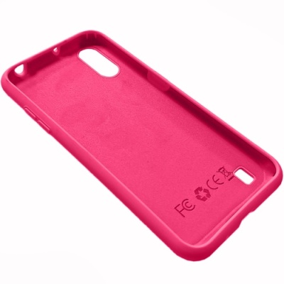 Купить силіконовий чохол nano silicone для samsung a015 galaxy a01 - rose red онлайн