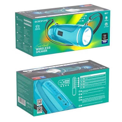 портативна колонка borofone br7 (голубий) 