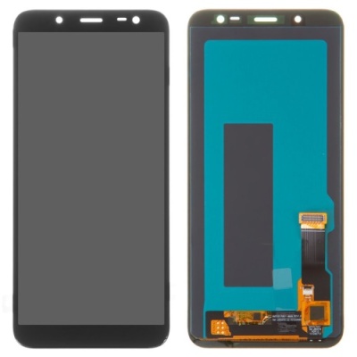 дисплей для samsung j600 galaxy j6 (2018) + touchscreen black (oled)