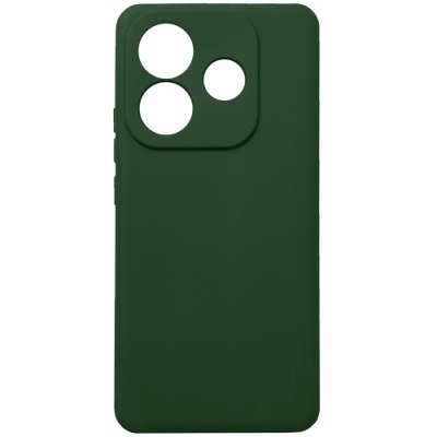 Купить силіконовий чохол soft silicone case для xiaomi redmi note 14 5g (china) (темно-зелений) онлайн