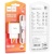 мережевий зарядний пристрій hoco c106a leisure 1usb/2.1a/10.5w + (usb - microusb) (білий) 