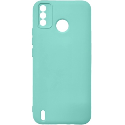 Купить чохол soft silicone case full для tecno spark 6 go (бірюзовий) онлайн
