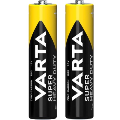 батарейка varta r3 aaa super heavy duty (2шт) 