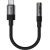 перехідник audio acefast j12 type-c - jack 3.5 (чорний) 