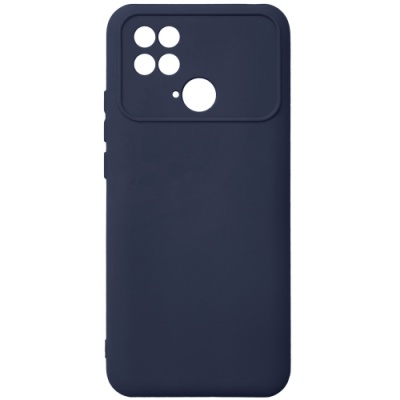 Купить чохол soft silicone case full для xiaomi poco c40 4g (dark blue) онлайн