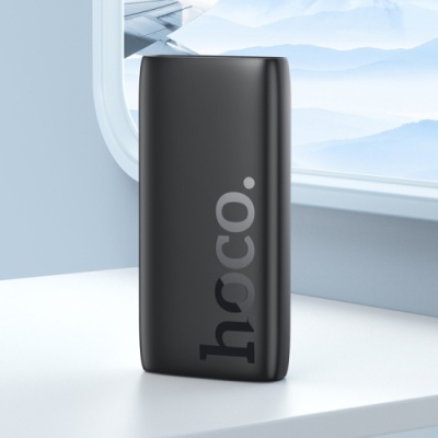 додаткова батарея power bank hoco j122a respect 22.5w+pd20w fully compatible 20000mah (чорний) 