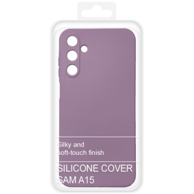 Купить силіконовий чохол soft silicone case для samsung a155 galaxy a15 4g/a156 galaxy a15 5g (лаванда) онлайн