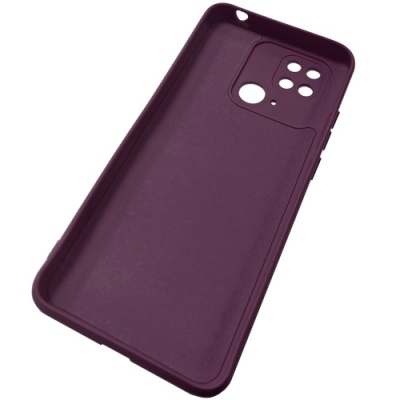 Купить чохол original soft full case hq with frame для xiaomi redmi 10c - bordo онлайн