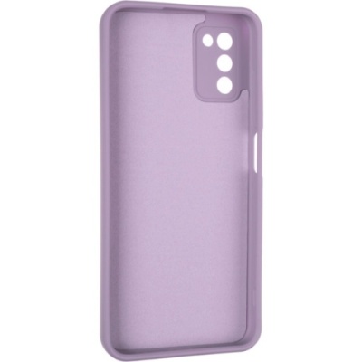 Купить силіконовий чохол soft tpu armor для samsung a037 galaxy a03s - light violet онлайн