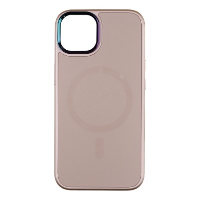 Купить чохол ag-glass chrome camera with magsafe для apple iphone 14 pro max (pink sand) онлайн