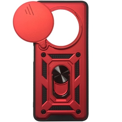 Купить чохол-накладка armor magnet camshield для xiaomi redmi 14c/poco c75/redmi a4 - red онлайн