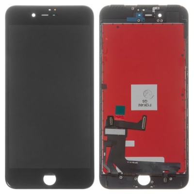 дисплей для apple iphone 7 plus, чорний, з рамкою (tft)