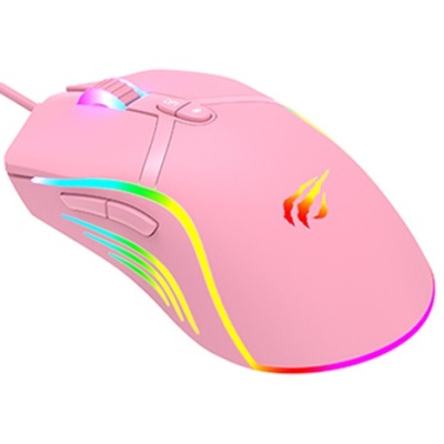 мишка дротова havit hv-ms1026 pink 
