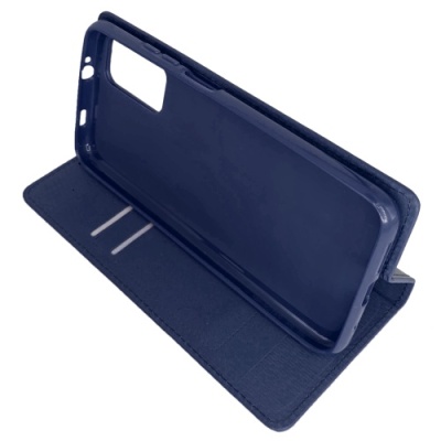 Купить чохол-книжка leather fold для xiaomi redmi 9t (синій) онлайн