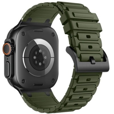 ремінець hoco wa35 для apple watch 1-11 (38/40/41mm) (army green) 