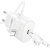 мережевий зарядний пристрій borofone ba82a power 1type-c/25w/pd + (type-c - lightning) (білий) 