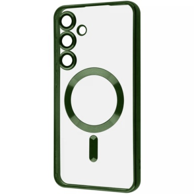 Купить чохол tpu metallic full camera with magsafe для samsung s931 galaxy s25 5g (green) онлайн