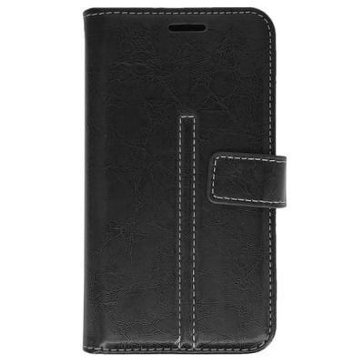 Купить чохол-книжка універсальна levol шкірзам. з магнітом 5.1-5.5 (чорний) онлайн