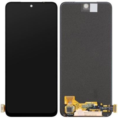 дисплей для xiaomi redmi note 11, redmi note 11s, note 12s, poco m4 pro з чорним тачскріном, oled (original size)