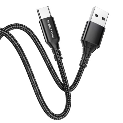 кабель borofone bx54 usb - type-c 2.4a/1m (чорний) 