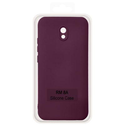Купить чохол soft silicone case full для xiaomi redmi 8a (maroon) онлайн