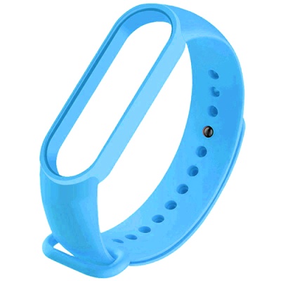 ремінець для xiaomi mi band 5/6 light blue 