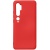 Купить силіконовий чохол soft silicone case для xiaomi mi note 10 - red онлайн