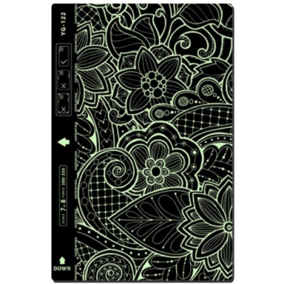 текстурована плівка inobi neon (квіти)