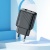 Мережевий Зарядний Пристрій Hoco CS23A 1USB/18W/QC3.0 + 1Type-C/30W/PD (Чорний) мережевий зарядний пристрій hoco cs23a 1usb/18w/qc3.0 + 1type-c/30w/pd (чорний)