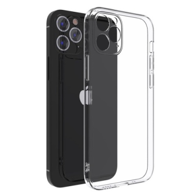 Купить силіконовий чохол ou case для apple iphone 11 pro max (прозорий) онлайн