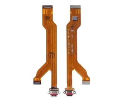 шлейф realme 5 pro (flat cable) з роз'ємом зарядки