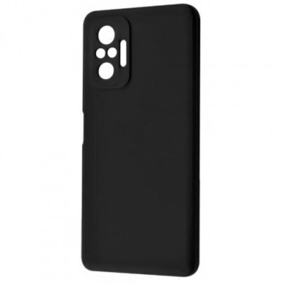 Купить чохол original soft full case hq with frame для xiaomi redmi note 10 pro - black онлайн