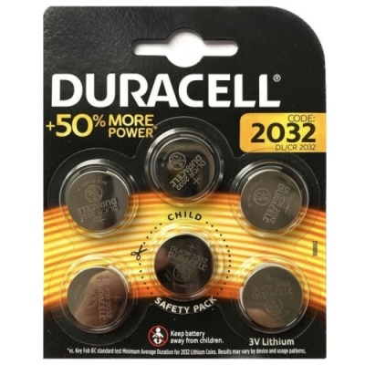 батарейка duracell 2032 (6шт) 