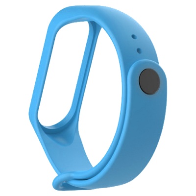 ремінець для xiaomi mi band 5/6/7 light blue 