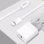 мережевий зарядний пристрій xo l64 1usb/18w/qc3.0 + 1type-c/20w/pd + (type-c - lightning) (бiлий) 
