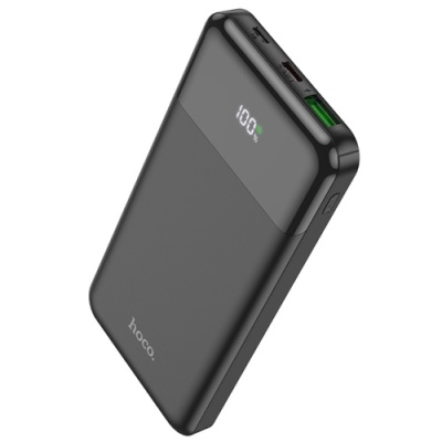 додаткова батарея power bank hoco j102 cool figure pd20w+qc3.0 10000mah (чорний) 