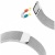 Ремінець універсальний Milanese Loop для Samsung/Amazfit/Xiaomi (20mm) (Silver) ремінець універсальний milanese loop для samsung/amazfit/xiaomi (20mm) (silver)