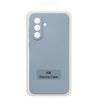 Купить чохол soft silicone case full для samsung a366 galaxy a36 5g/samsung a376 galaxy a37 5g (світло-синій) онлайн