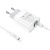 Мережевий Зарядний Пристрій Hoco C80A 1USB/18W/QC3.0 + 1Type-C/20W/PD + (Type-C - Lightning) (Білий) мережевий зарядний пристрій hoco c80a 1usb/18w/qc3.0 + 1type-c/20w/pd + (type-c - lightning) (білий)